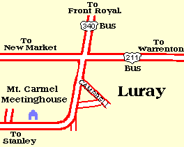 Map for Mt Carmel Meeting House