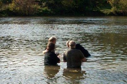 Baptism Bob Terry Lori Leanne
