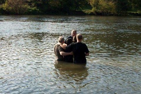 Baptism Bob Terry Lori Leanne