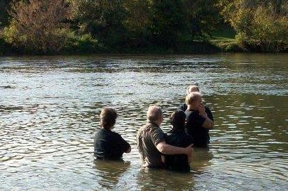 Baptism Bob Terry Lori Leanne