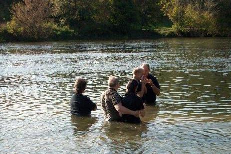 Baptism Bob Terry Lori Leanne
